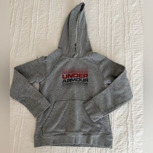 Youth Under Armour Heather Gray Sweatshirt